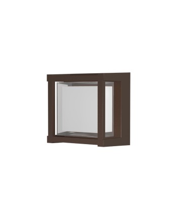 CREEK * PLAFÓN/APLIQUE EXTERIOR CORTEN LED IP65 - 15W - CCT
